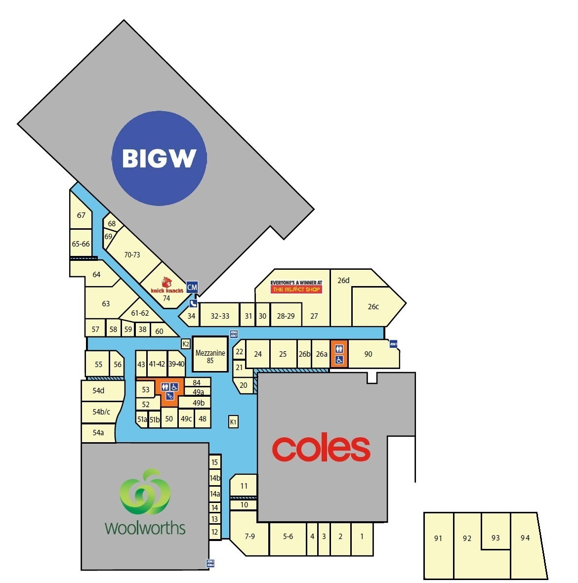 Stores & Map